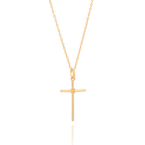 GOLD CROSS PENDANT
