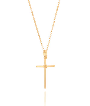 GOLD CROSS PENDANT