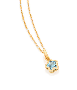GOLD PLATED PENDANT WITH CRYSTAL