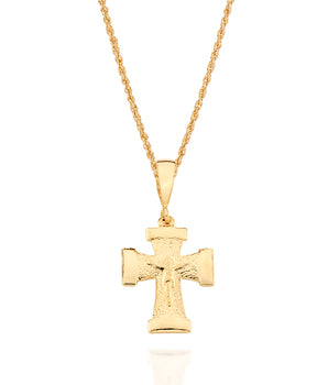 GOLD CROSS PENDANT