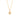 GOLD PENDANT WITH CRYSTALS