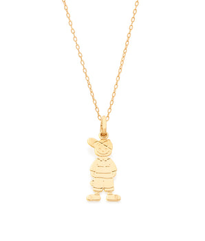 GOLD PLATED BOY PENDANT