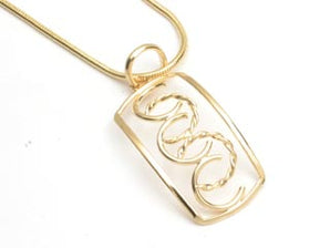 GOLD PLATED PENDANT