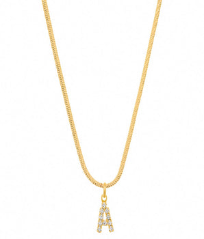 GOLD PLATED PENDANT WITH CRYSTAL
