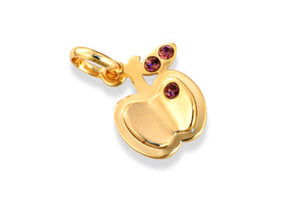 GOLD PLATED KID'S PENDANT WITH CRYSTAL