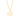 GOLD PLATED HEART SHAPED PENDANT