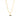 GOLD PLATED PENDANT WITH CRYSTAL