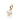 GOLD PLATED SOLITAIRE PEARL PENDANT