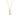 GOLD PLATED CAT PENDANT WITH ZIRCONIA