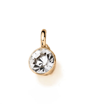 GOLD PLATED PENDANT WITH CRYSTAL