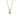 GOLD PLATED PENDANT WITH CRYSTAL