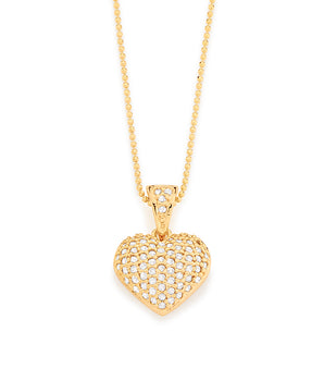 GOLD PENDANT WITH ZIRCONIA