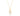 GOLD PLATED PENDANT WITH PEARL AND CRYSTAL