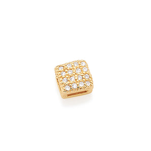 GOLD PENDANT WITH ZIRCONIA