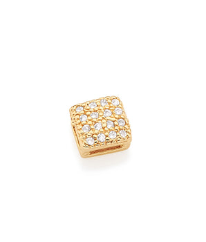 GOLD PENDANT WITH ZIRCONIA