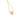 GOLD PENDANT WITH ZIRCONIA