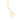 GOLD PENDANT WITH ZIRCONIA