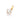 GOLD PLATED SOLITAIRE STAR PENDANT WITH ZIRCONIA