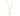 GOLD KID'S PENDANT WITH ZIRCONIA