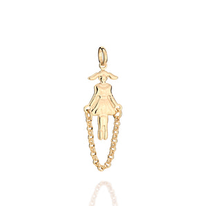 GOLD KID'S PENDANT