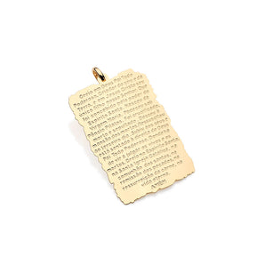 GOLD PENDANT