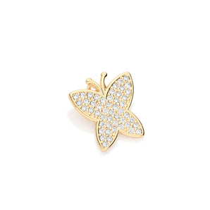 GOLD PENDANT WITH ZIRCONIA