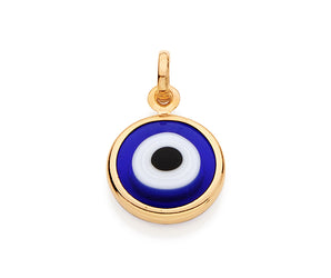 GOLD PENDANT WITH STONE