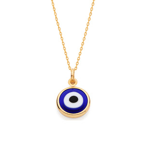 GOLD PENDANT WITH STONE