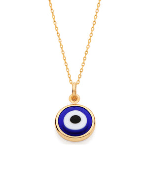 GOLD PENDANT WITH STONE