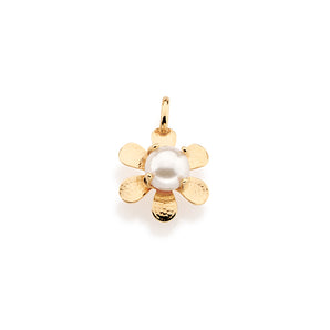 GOLD PENDANT WITH PEARL