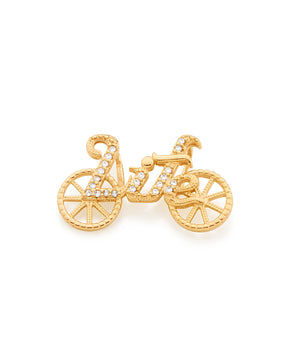 GOLD PENDANT WITH ZIRCONIA