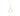 GOLD PENDANT WITH CRYSTAL