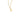 GOLD PENDANT WITH ZIRCONIA