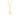 GOLD PENDANT WITH ZIRCONIA