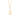 GOLD PENDANT WITH ZIRCONIA
