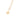 GOLD PLATED PENDANT WITH ZIRCONIA
