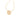 GOLD PENDANT WITH ZIRCONIA