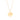 GOLD PLATED PENDANT WITH ZIR