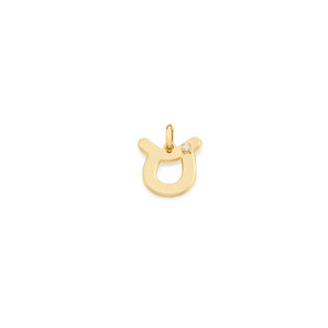 GOLD PLATED PENDANT WITH ZIRCONIA