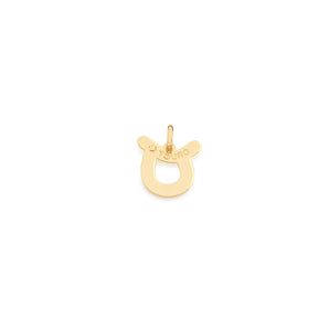 GOLD PLATED PENDANT WITH ZIRCONIA