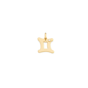 GOLD PLATED PENDANT WITH ZIRCONIA