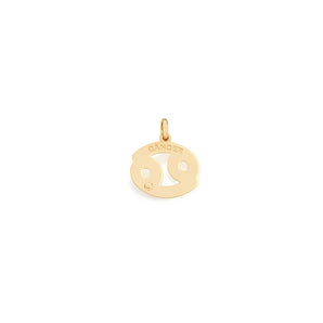 GOLD PLATED PENDANT WITH ZIRCONIA