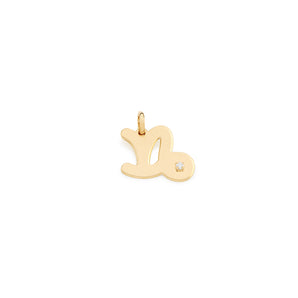 GOLD PLATED PENDANT WITH ZIRCONIA