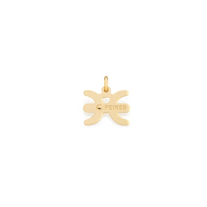 GOLD PLATED PENDANT WITH ZIRCONIA