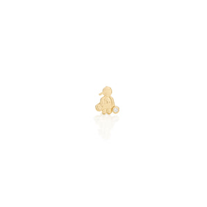 GOLD PENDANT WITH ZIRCONIA