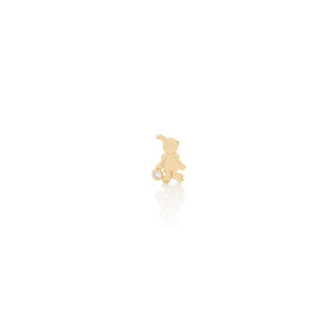 GOLD PENDANT WITH ZIRCONIA