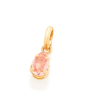 GOLD KID'S PENDANT WITH ZIRCONIA