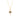 GOLD PENDANT WITH CRYSTAL