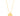 GOLD PENDANT WITH ZIRCONIA