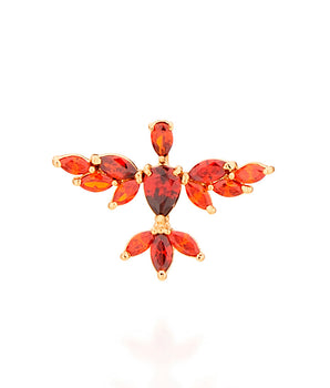 GOLD PENDANT WITH ZIRCONIA
